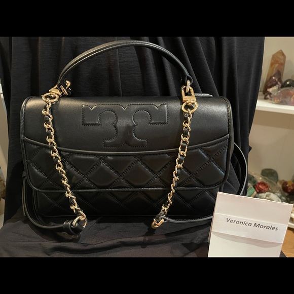 🛑SOLD🛑 Tory Burch Savannah Top Handle Bag - Picture 3 of 8